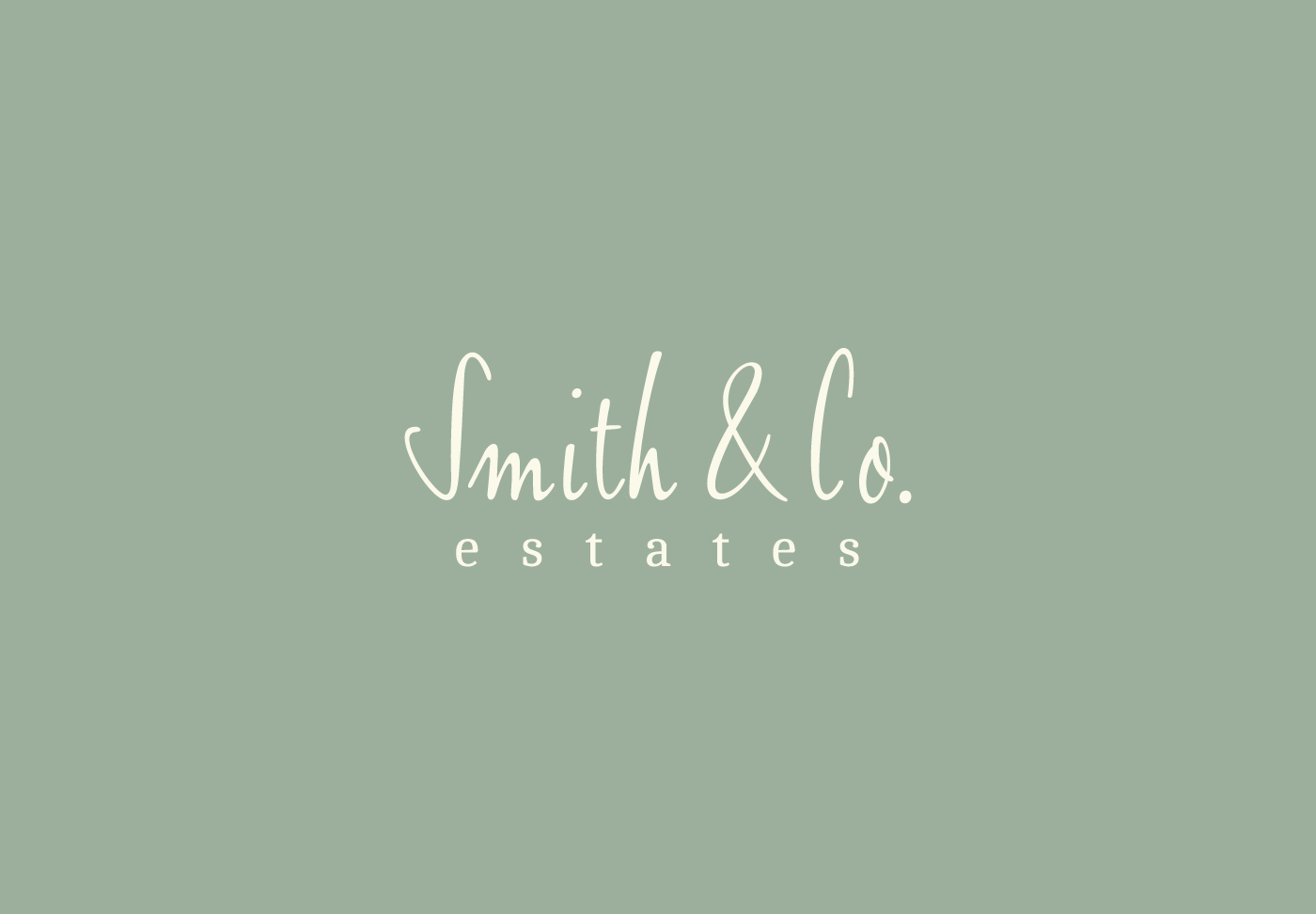 Smith & Co Estate Agency branding
