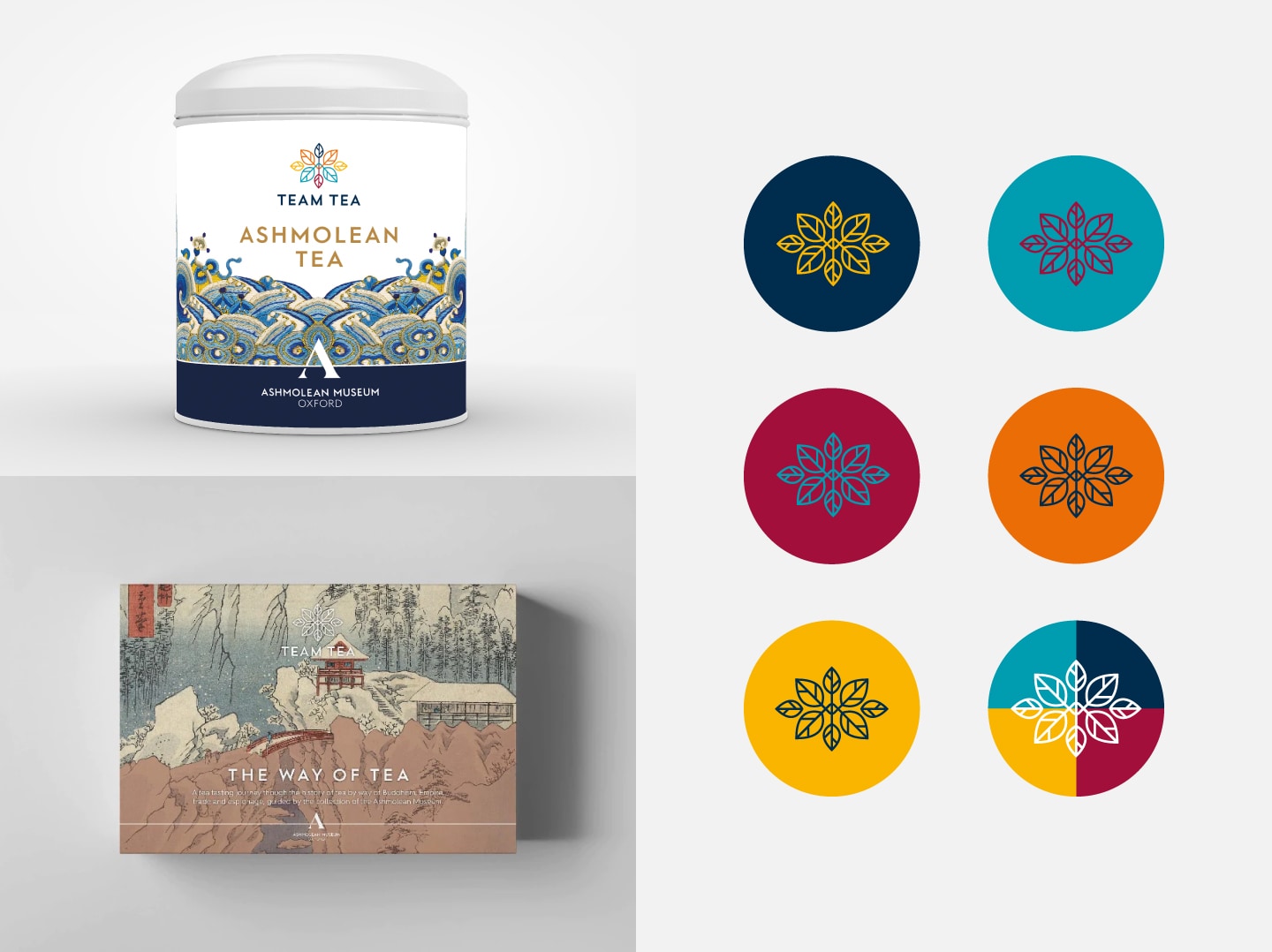 Team Tea Icons and Packaging